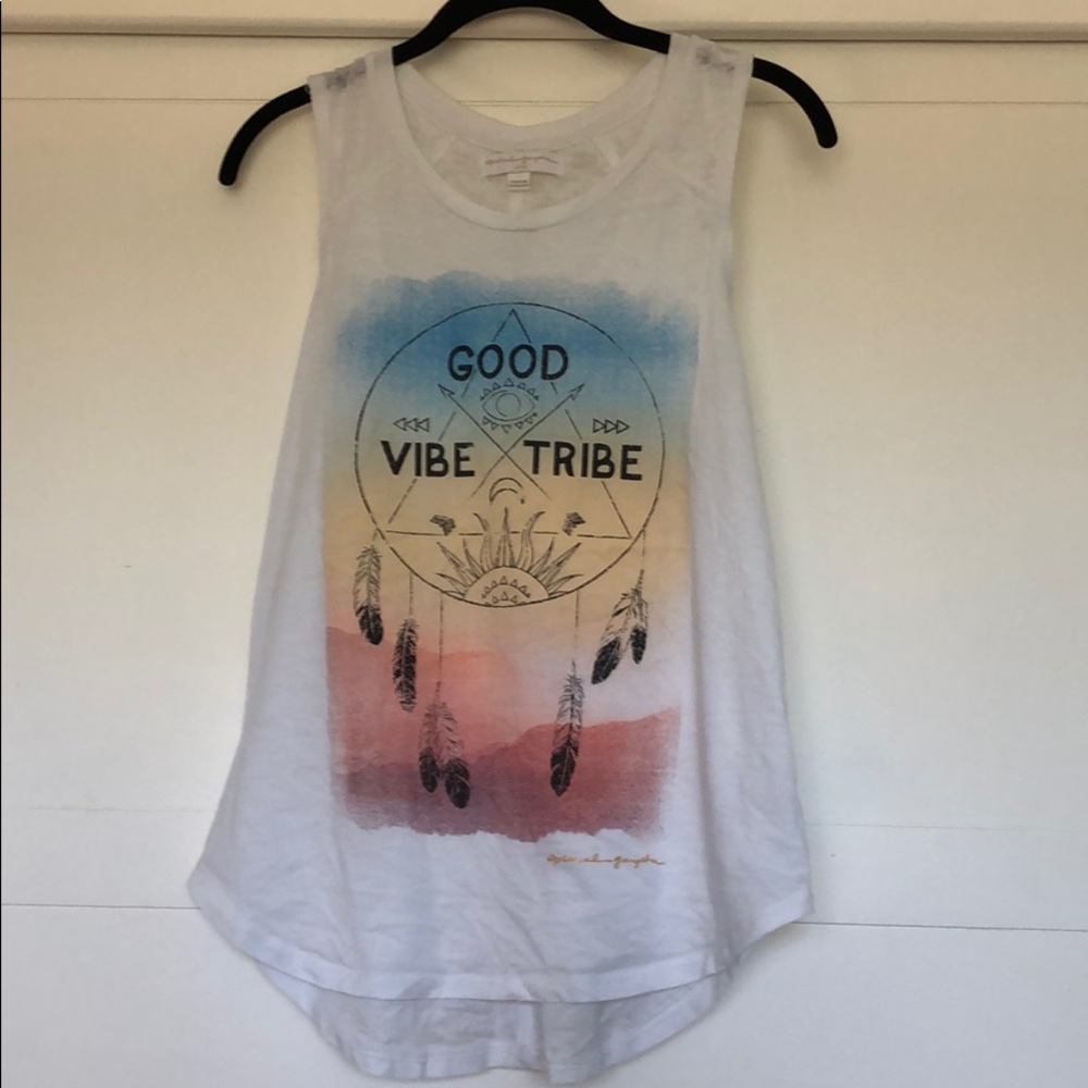 White tank top